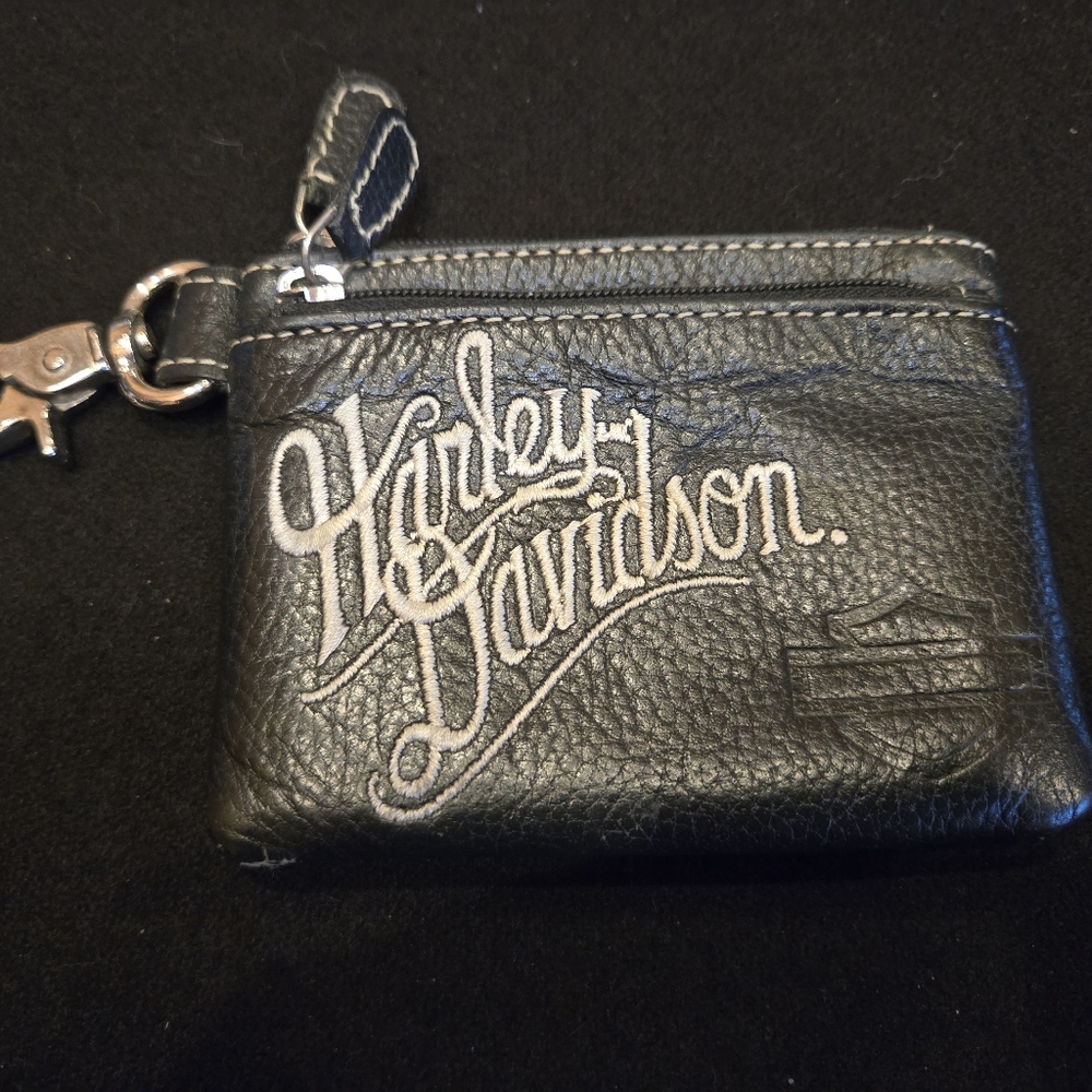 Harley-Davidson Black Leather Wallet